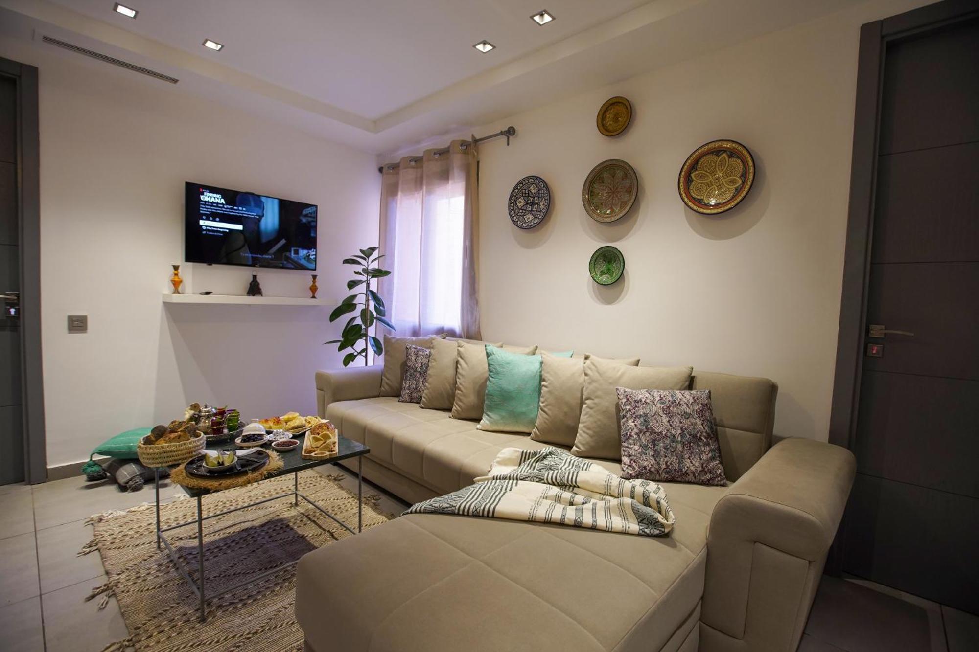 Lovely 2-Bedroom With Ac-Netflix-Nespreso Марракеш Экстерьер фото